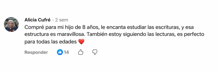 Comentario Facebook — Alicia Cufré