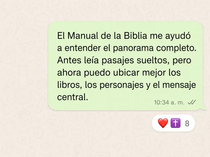 Testimonio WhatsApp 1