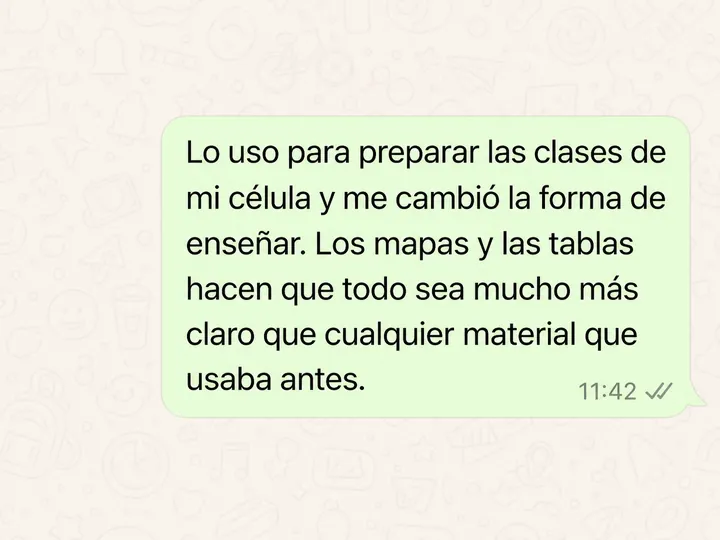 Testimonio WhatsApp 5